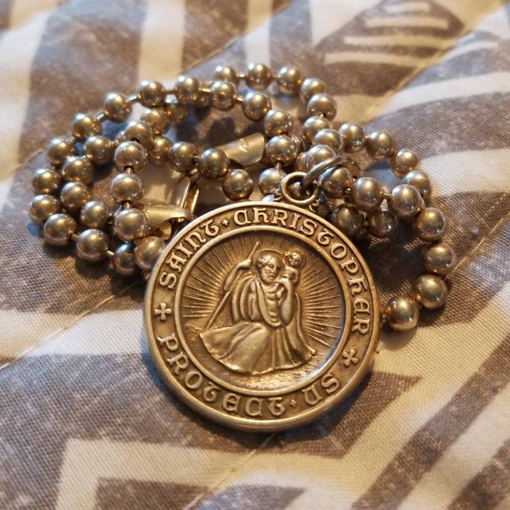 St. Christopher necklace